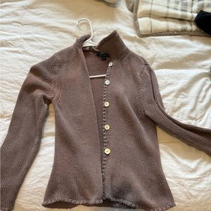 Biden Brown button up long sleeve